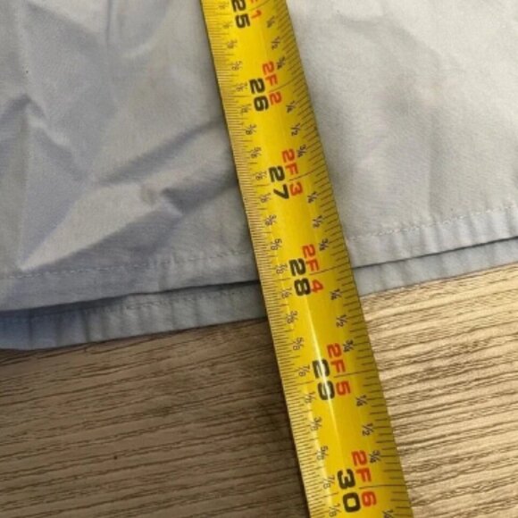 Ben Sherman Button Down Shirt Short Sleeve Light Blue XL Mens Vtg Punk Oi! GBh‎ - Picture 8 of 8